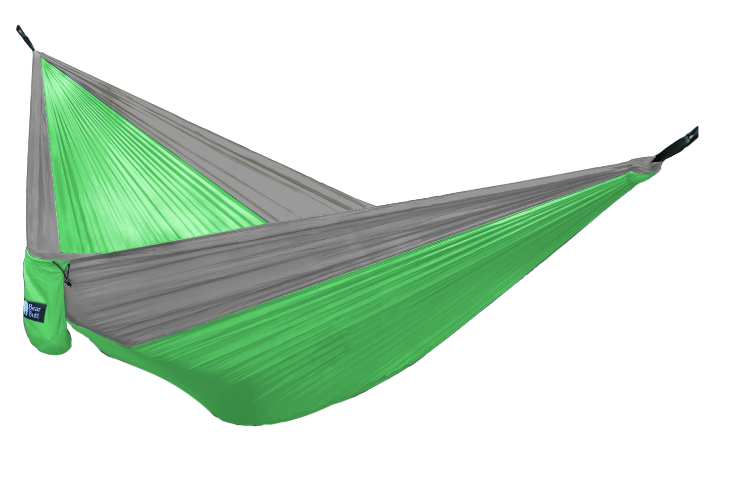 B.B. Double Hammock (Lime Green/Gray)